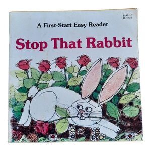 Stop That Rabbit Children's Book